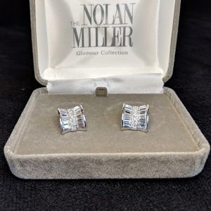Nolan Miller CZ Earring in .925 Silver